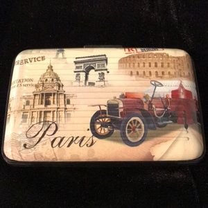 🌺 3 for $15 🌺 Paris Vintage Art Card Wallet